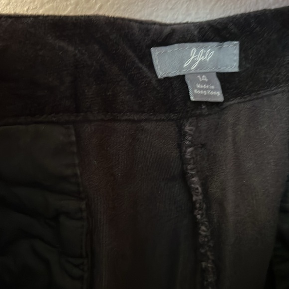 J.Jill velour pants, straight leg, Size 14. - Picture 3 of 8